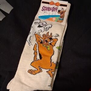 Scooby-Doo White Casual Socks for Men